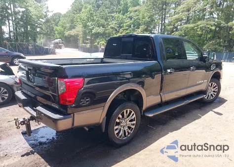 2018 Nissan Titan Xd Platinum Reserve Diesel from USA, damaged, VIN 1N6BA1F40JN529004